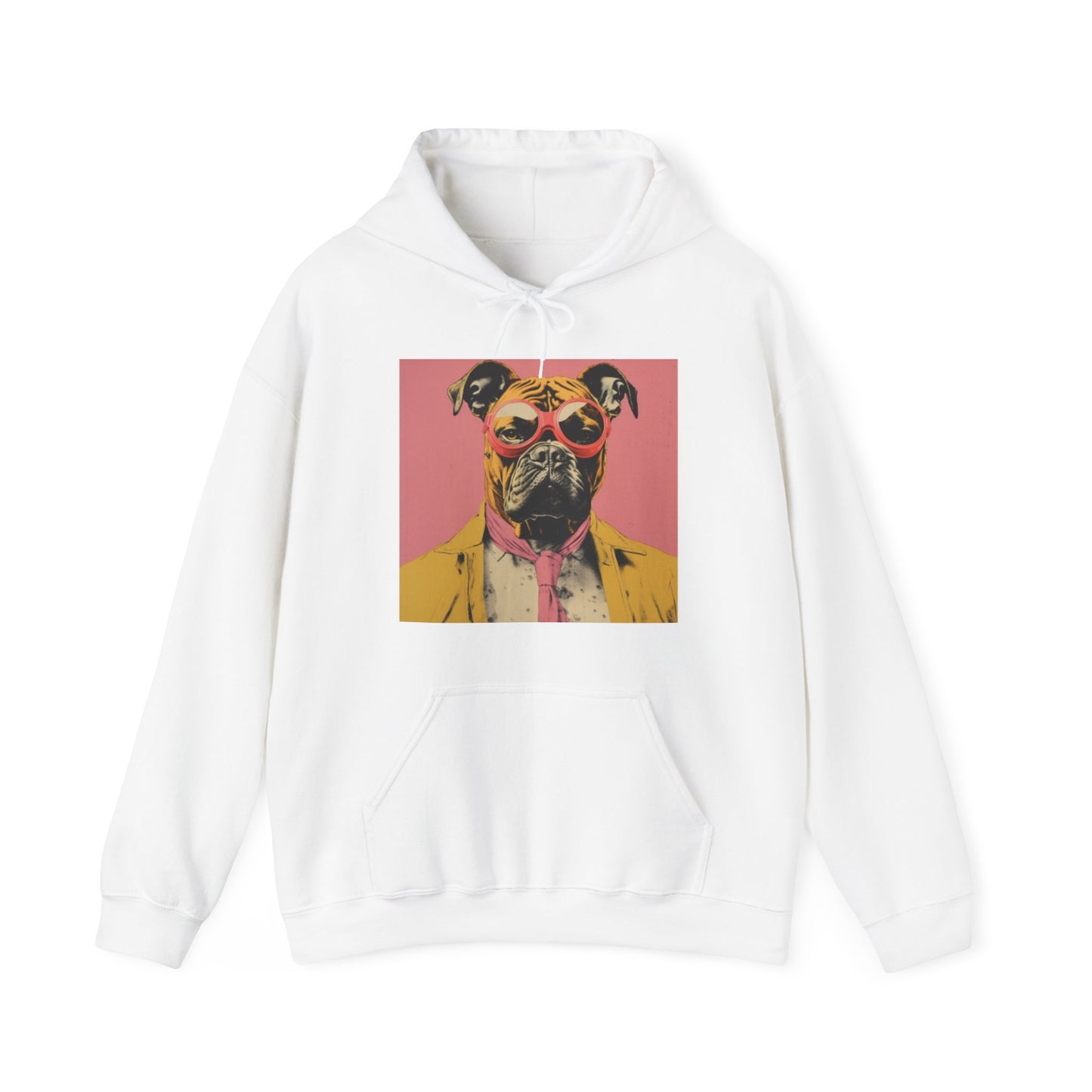 Retro Boxer Lover Hoodie (unisex)