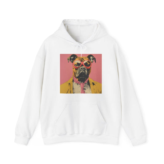 Retro Boxer Lover Hoodie (unisex)
