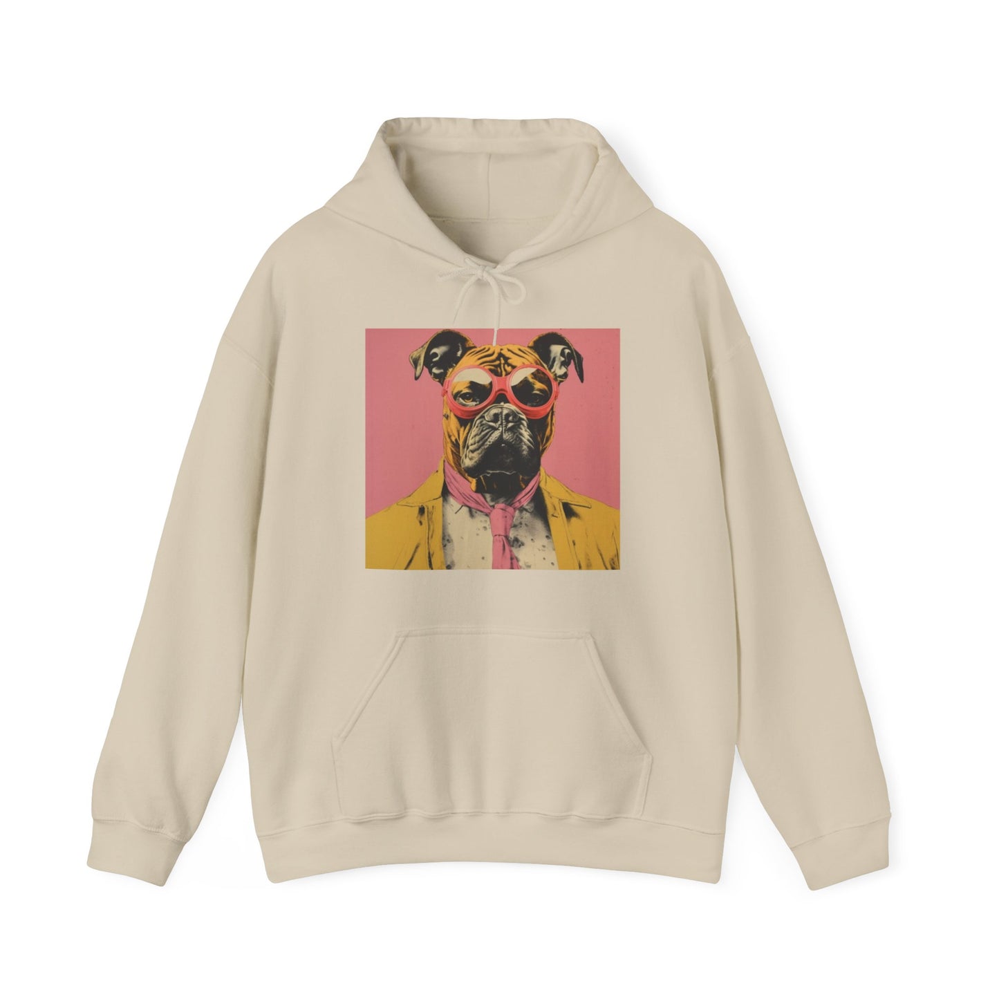 Retro Boxer Lover Hoodie (unisex)