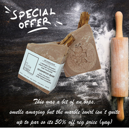 Zero Waste Dog Shampoo Bar 3.2oz - Snickerdoodle - SALE