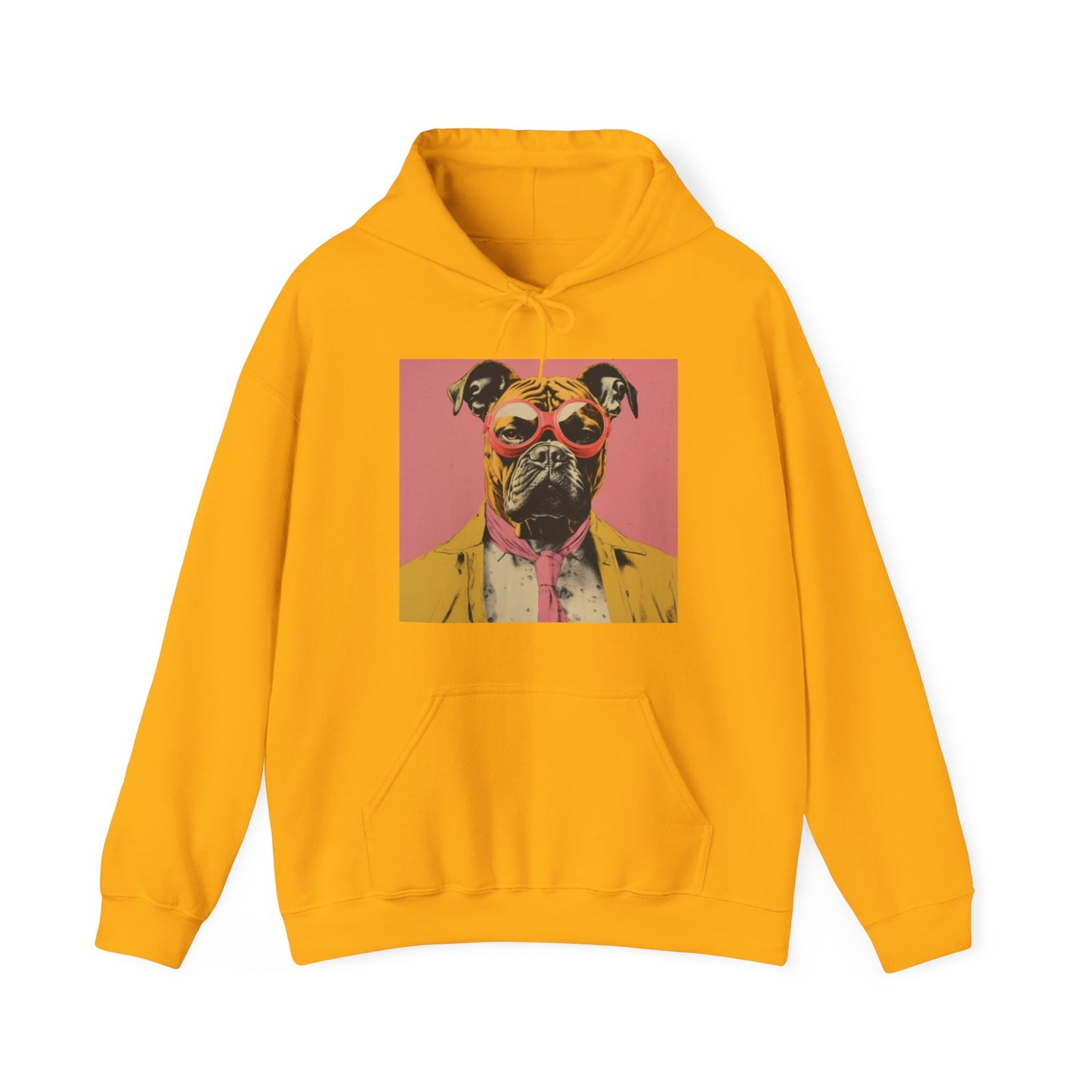Retro Boxer Lover Hoodie (unisex)