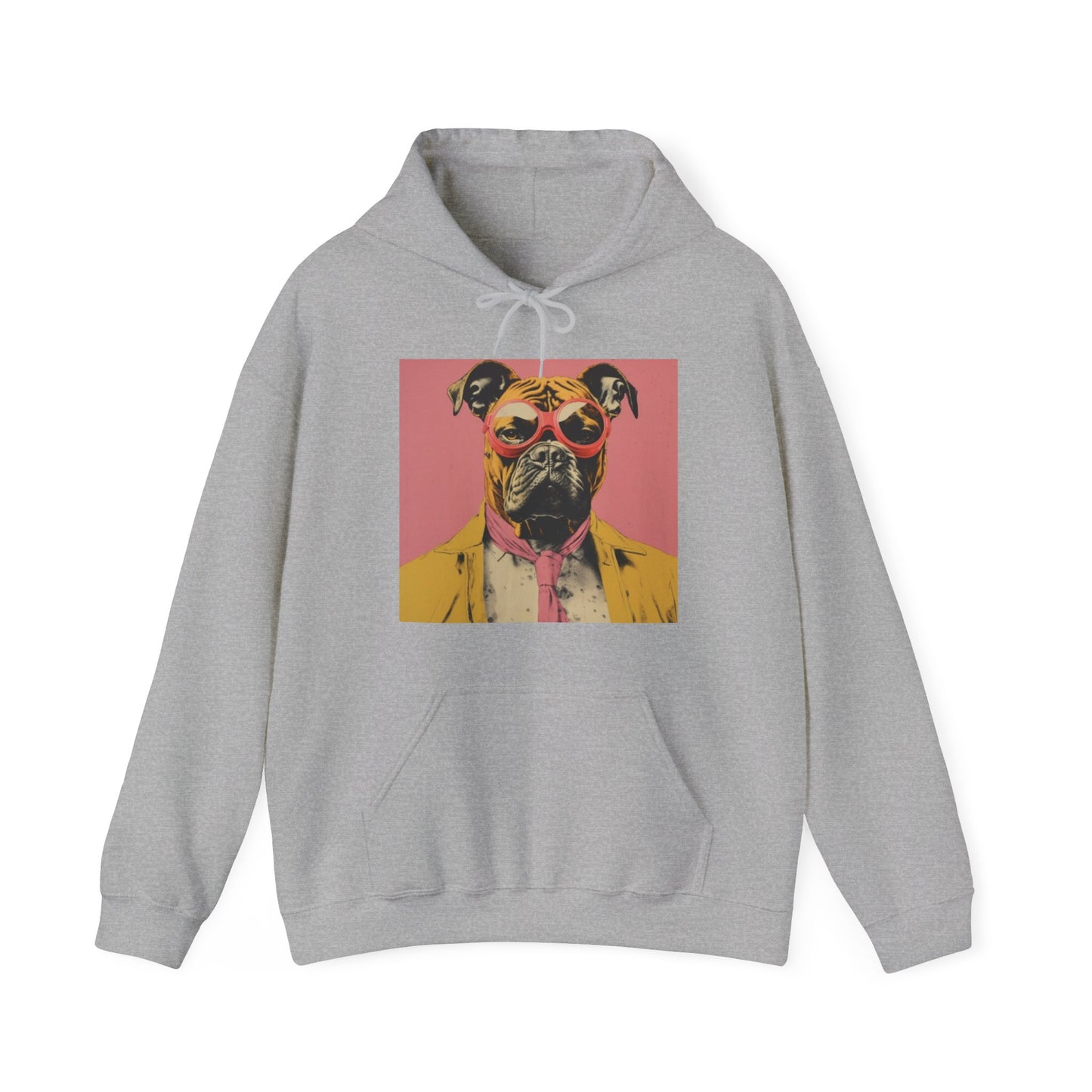 Retro Boxer Lover Hoodie (unisex)