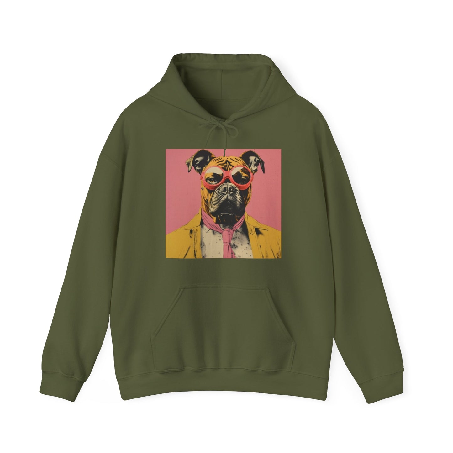 Retro Boxer Lover Hoodie (unisex)