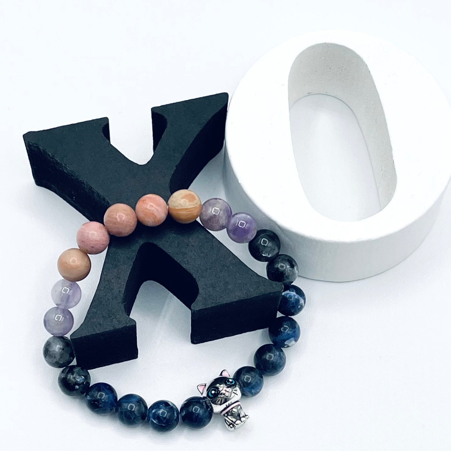 Cat Mom Stretch Bracelet