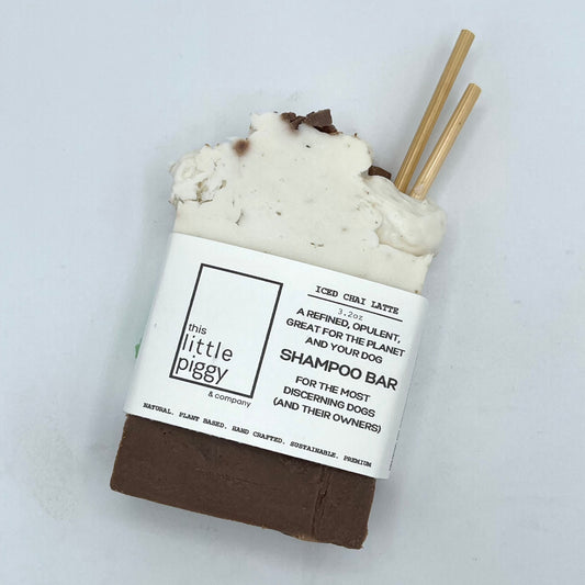Zero Waste Dog Shampoo Bar 3.2oz - Iced Chai Latte - SALE