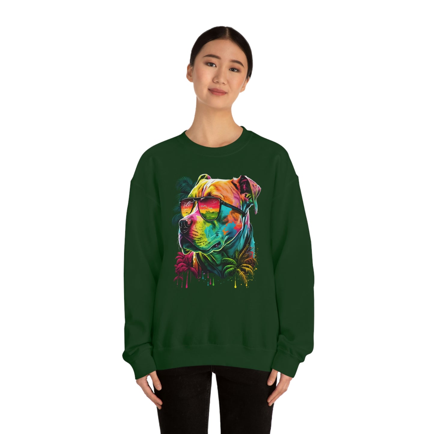 Tropical Pitbull Sweatshirt