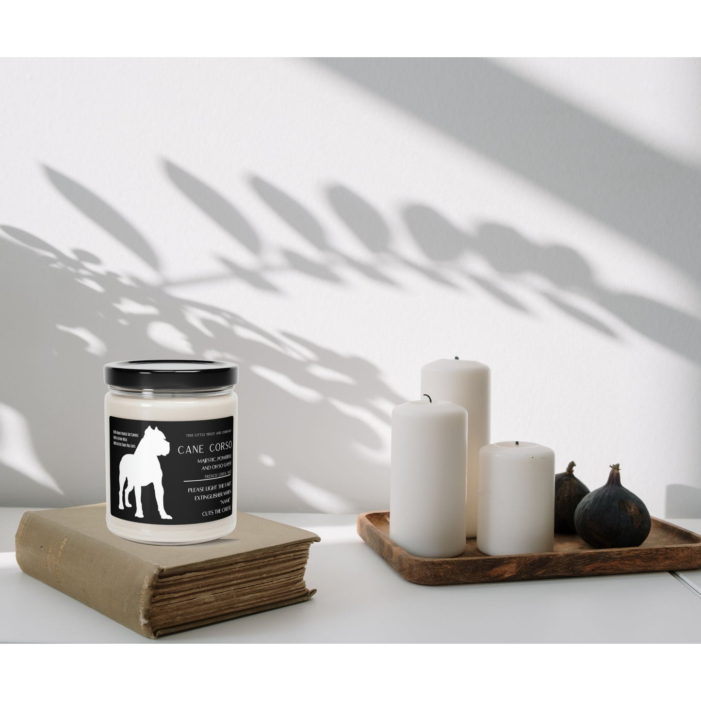 Custom Cane Corso Fart Extinguisher - 100% Soy Candle