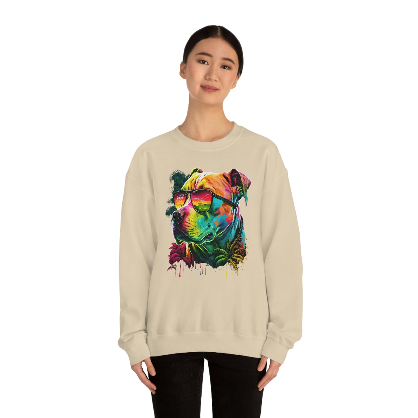 Tropical Pitbull Sweatshirt