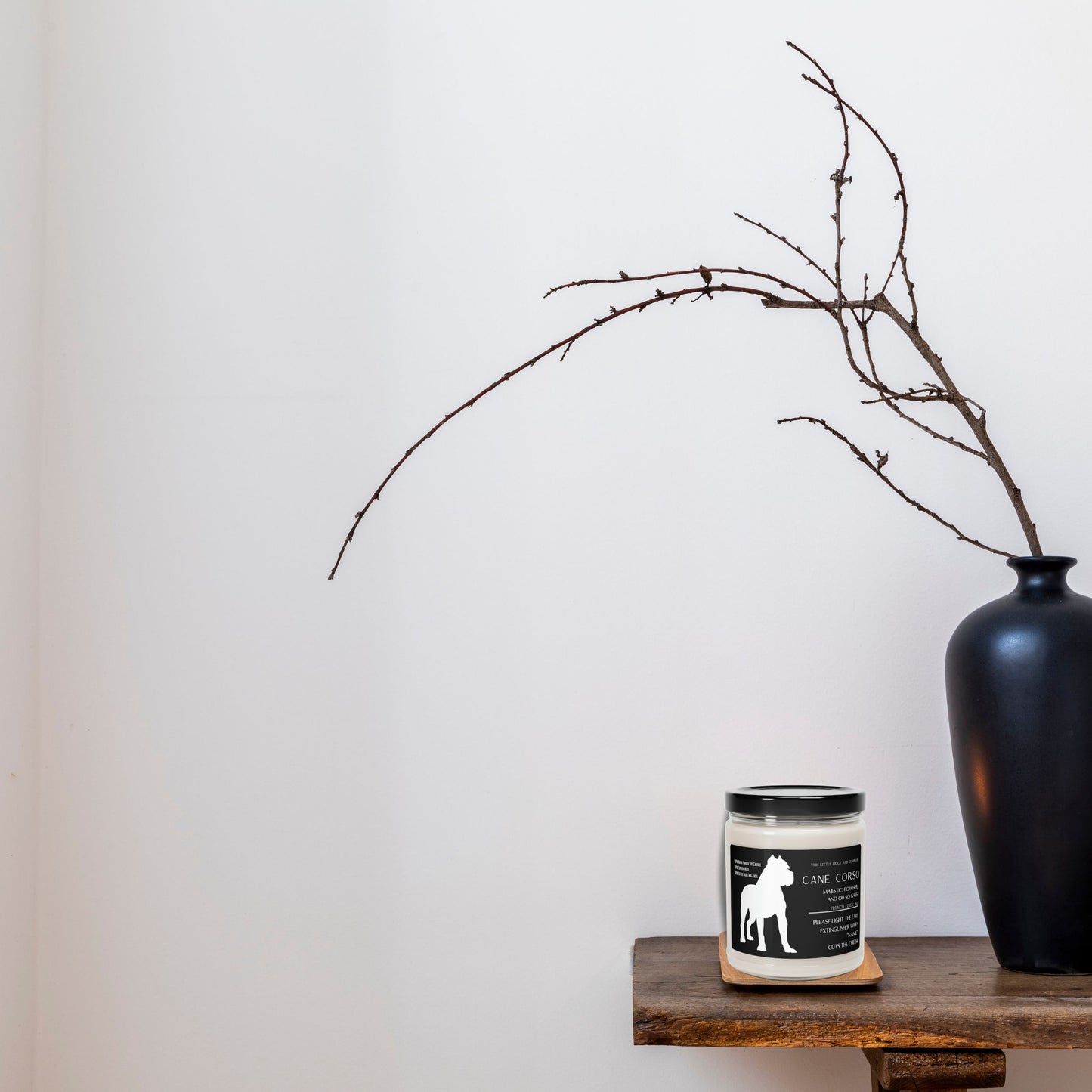 Custom Cane Corso Fart Extinguisher - 100% Soy Candle