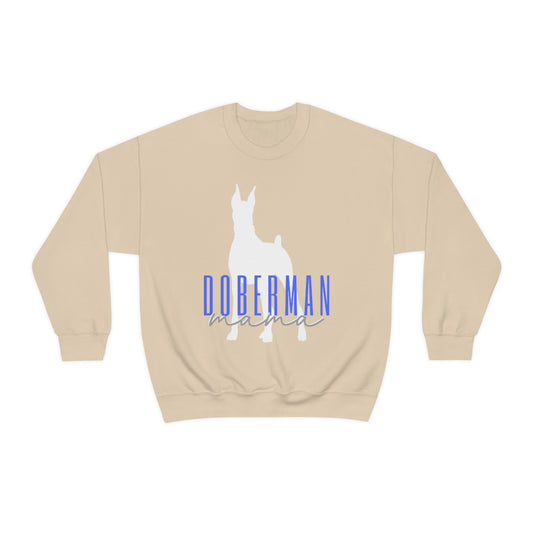 Doberman mama Crewneck Sweater - Customizable