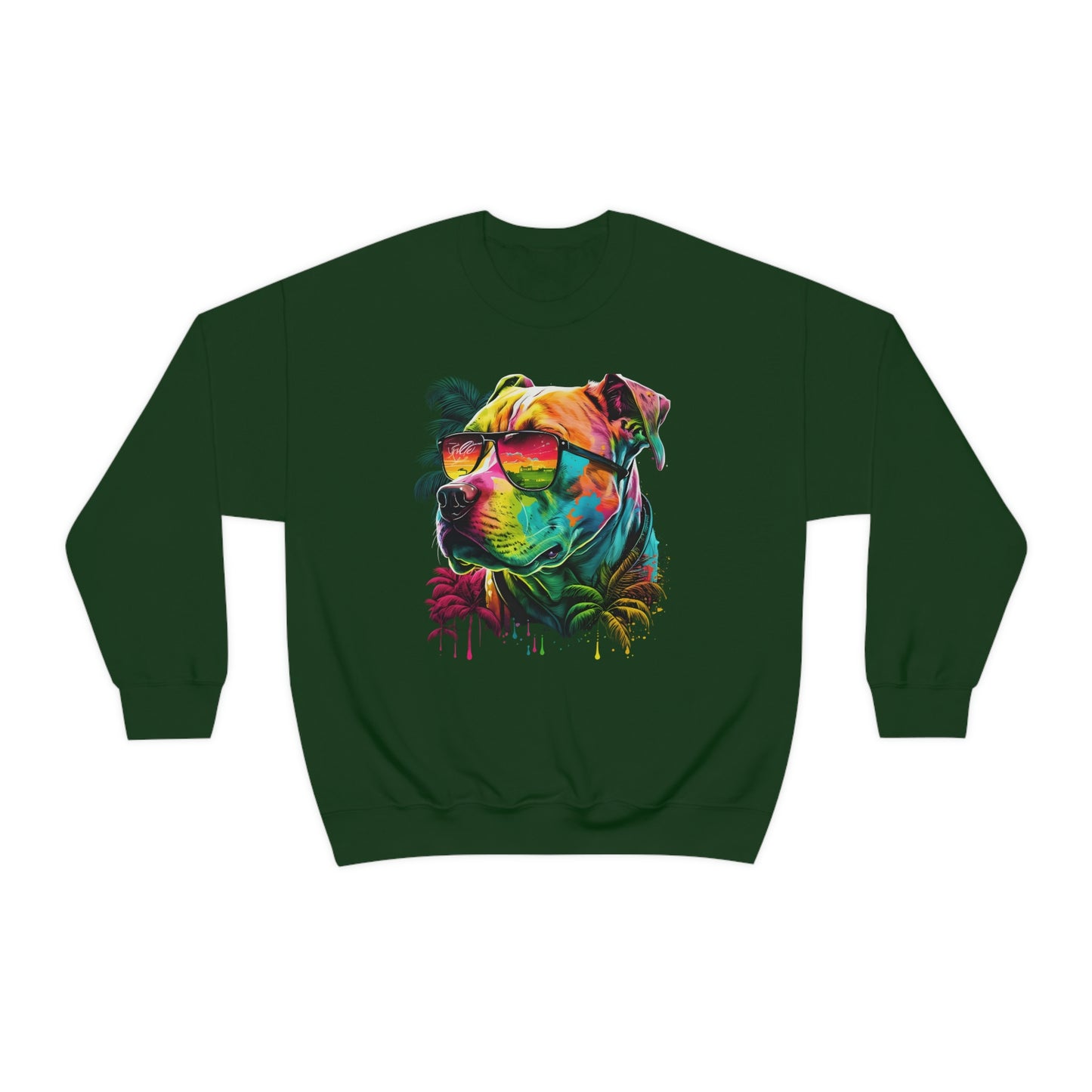 Tropical Pitbull Sweatshirt