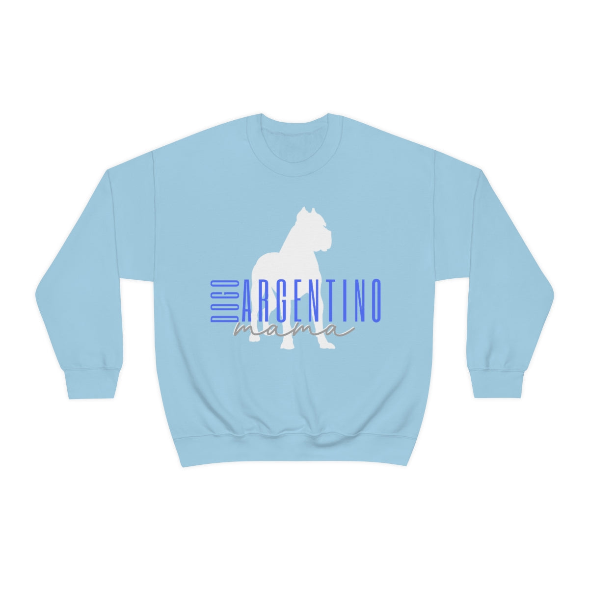 Dogo Argentino mama Crewneck Sweater - Customizable