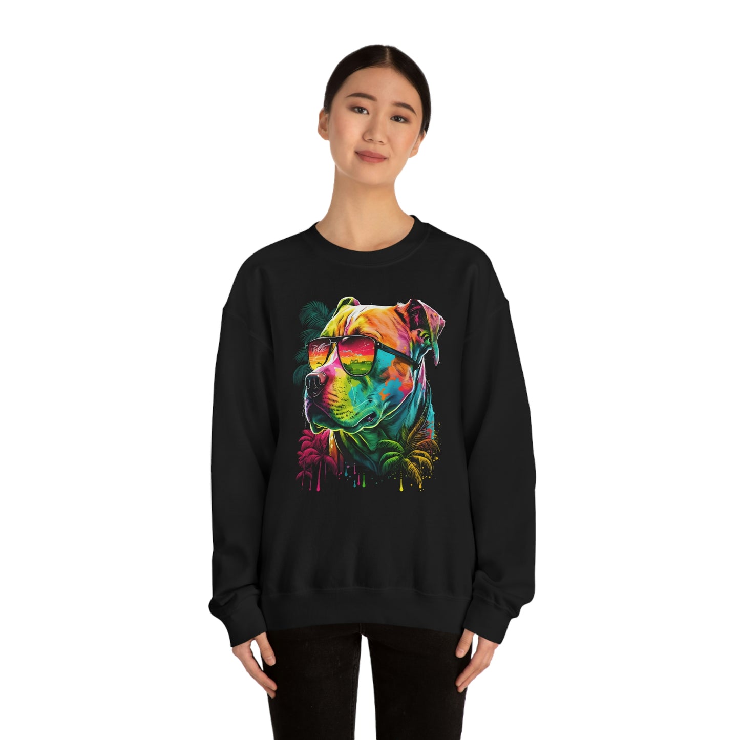 Tropical Pitbull Sweatshirt