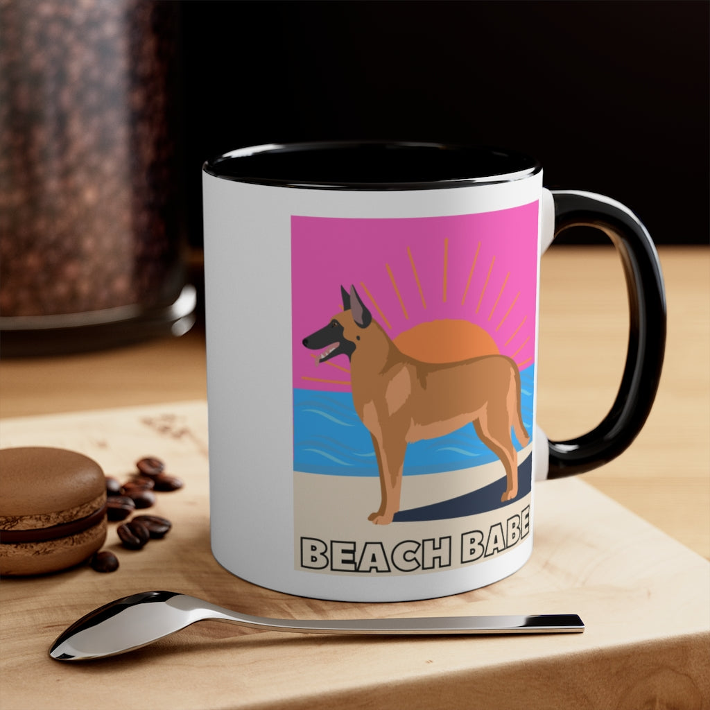Beach Babe Malinois Mug
