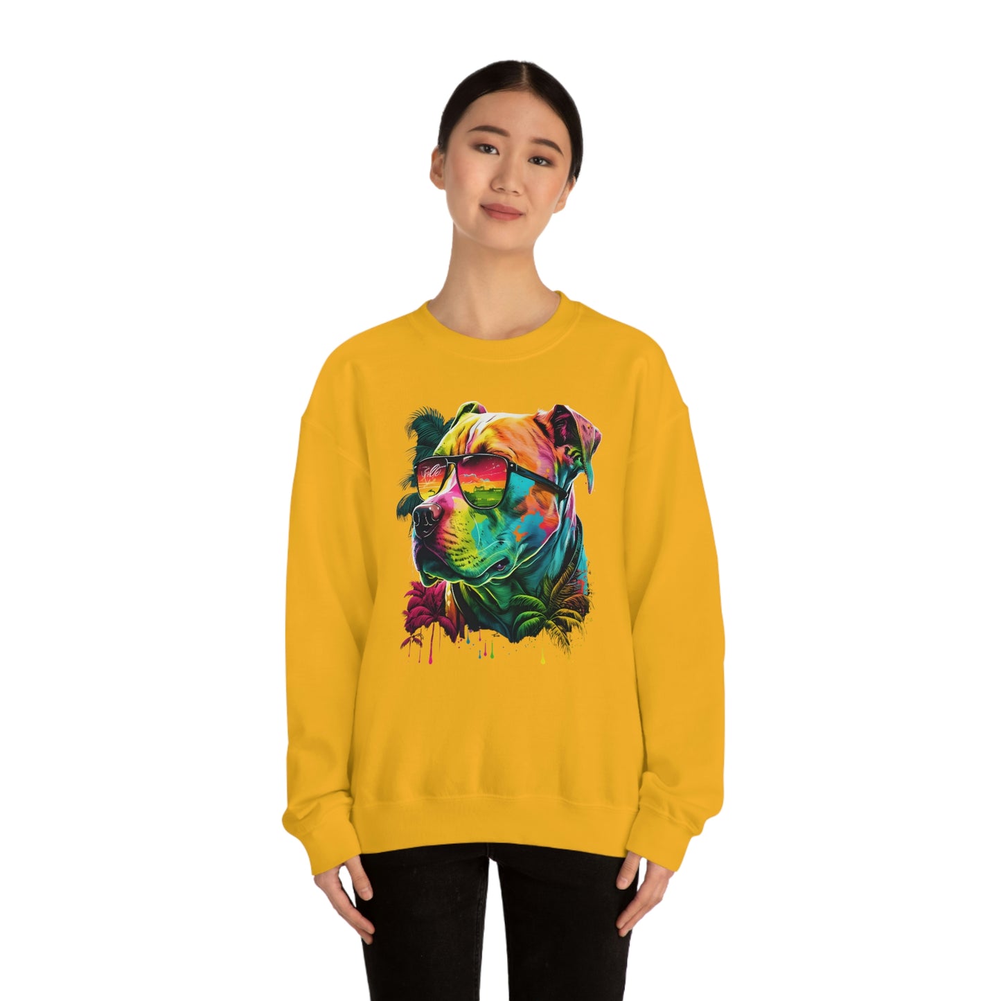 Tropical Pitbull Sweatshirt