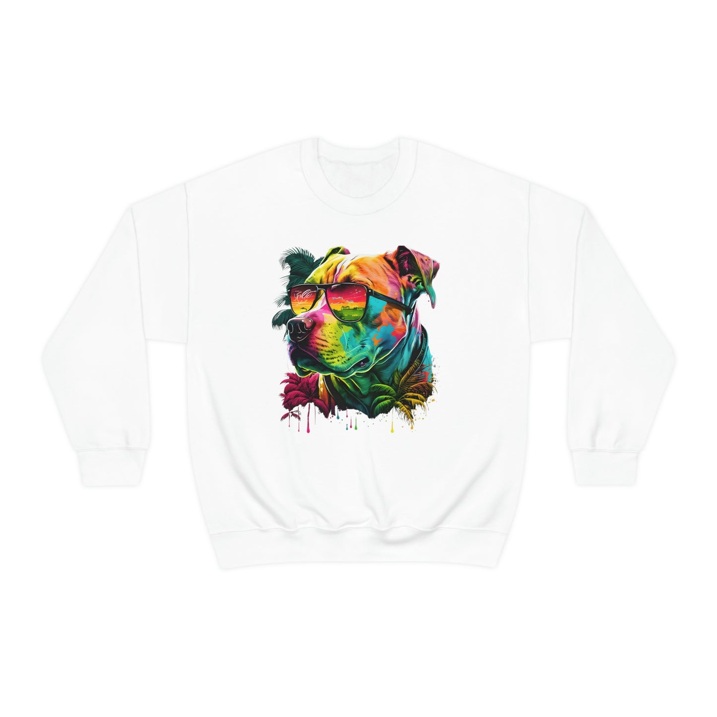 Tropical Pitbull Sweatshirt