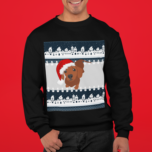 Dachshund Ugly Christmas Sweater
