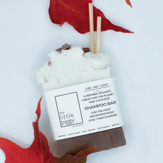 Zero Waste Dog Shampoo Bar 3.2oz - Iced Chai Latte - SALE