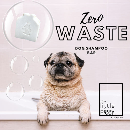 Zero Waste Dog Shampoo Bar 3.2oz - Naked