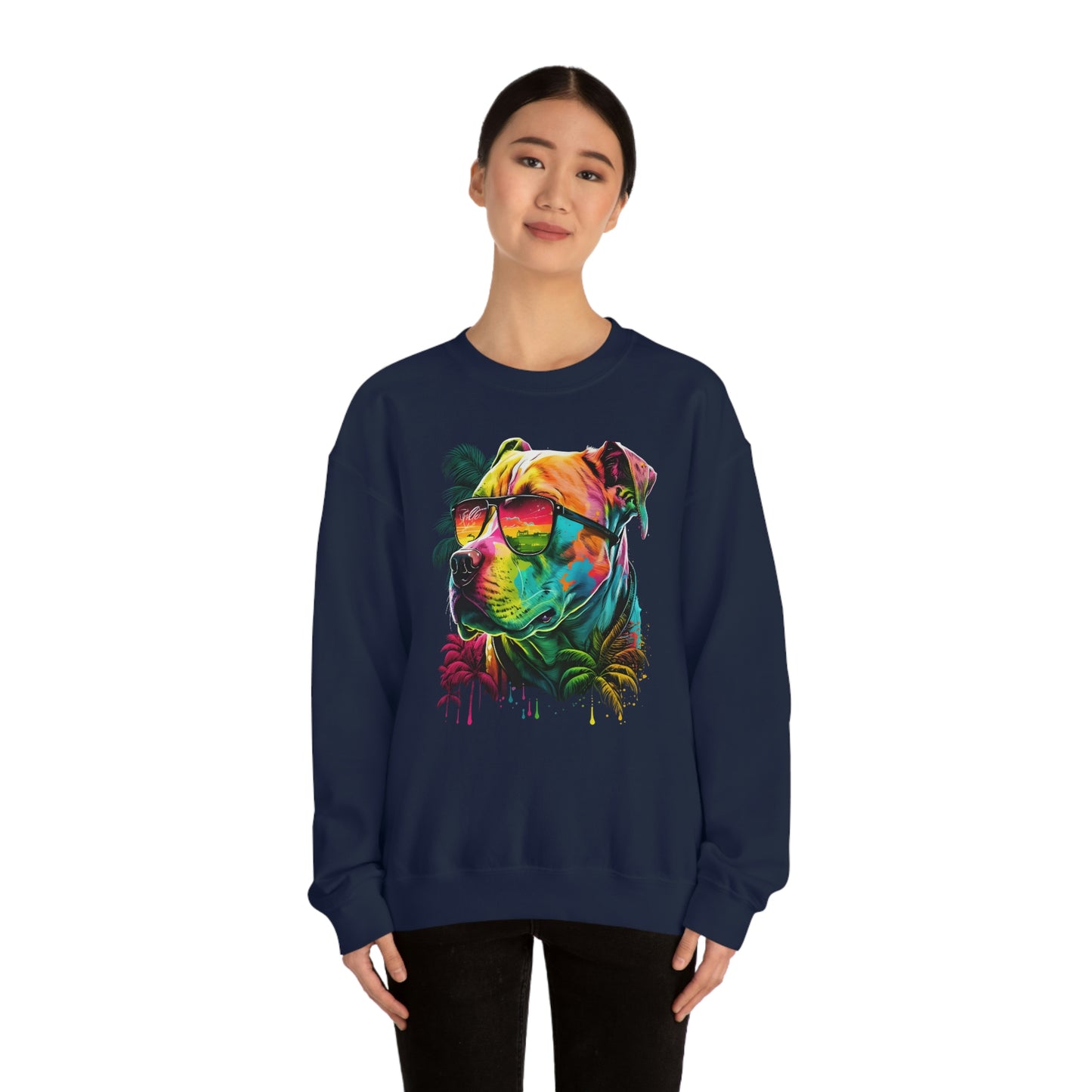 Tropical Pitbull Sweatshirt