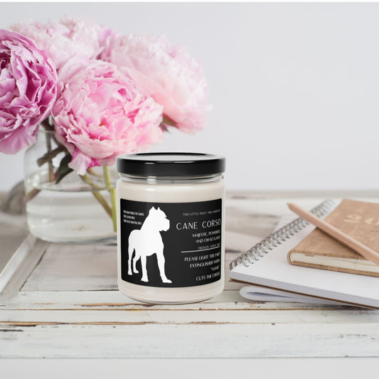 Custom Cane Corso Fart Extinguisher - 100% Soy Candle