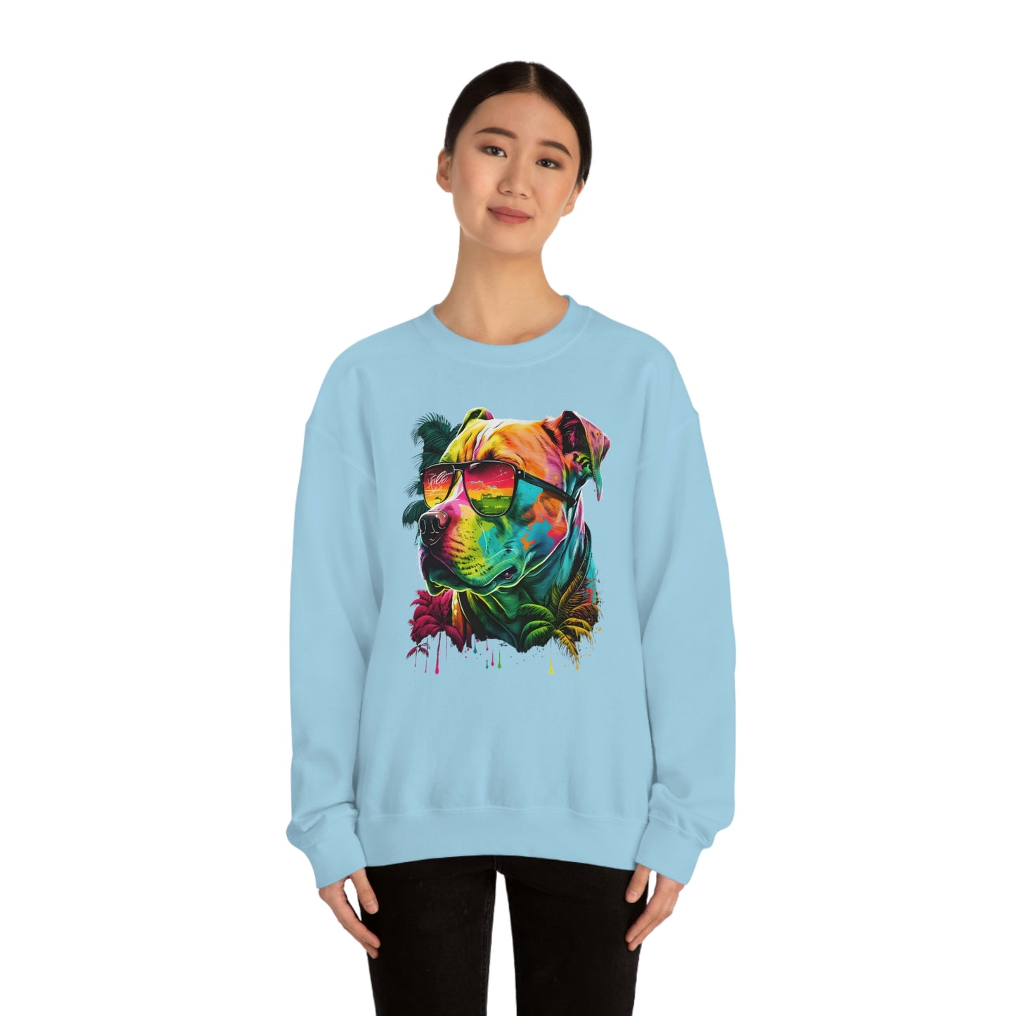 Tropical Pitbull Sweatshirt