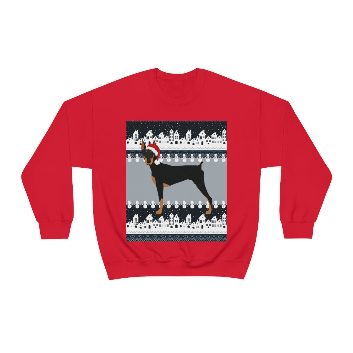 Doberman Pinscher Ugly Christmas Sweater