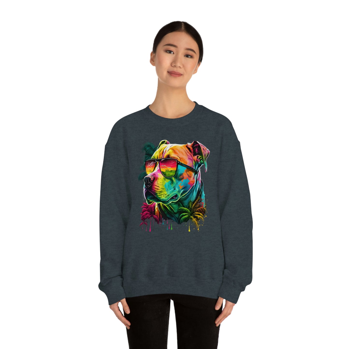 Tropical Pitbull Sweatshirt