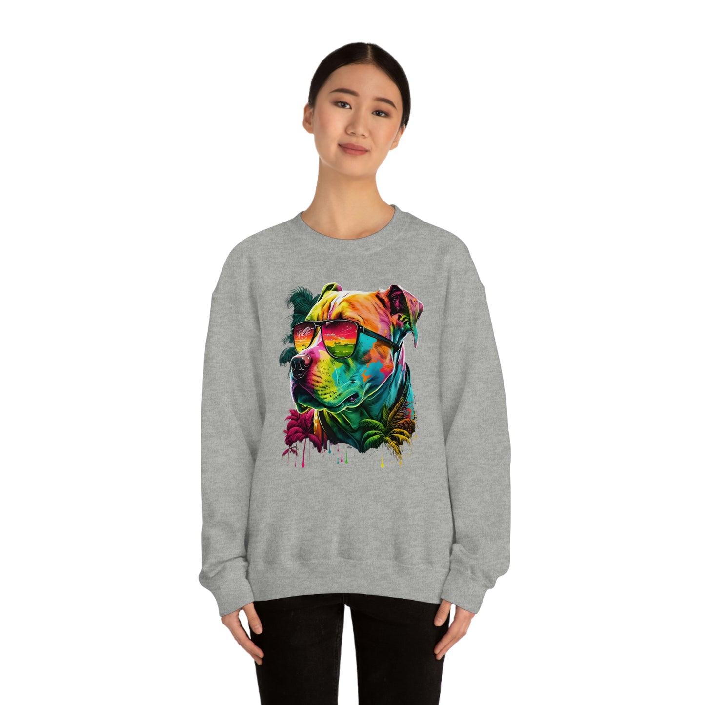 Tropical Pitbull Sweatshirt