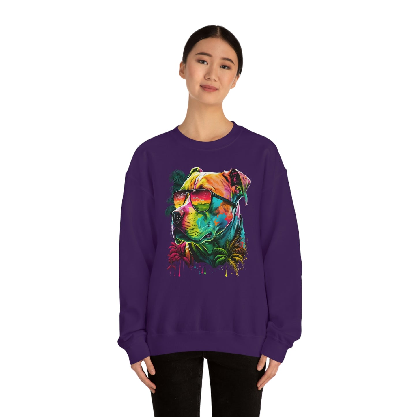 Tropical Pitbull Sweatshirt