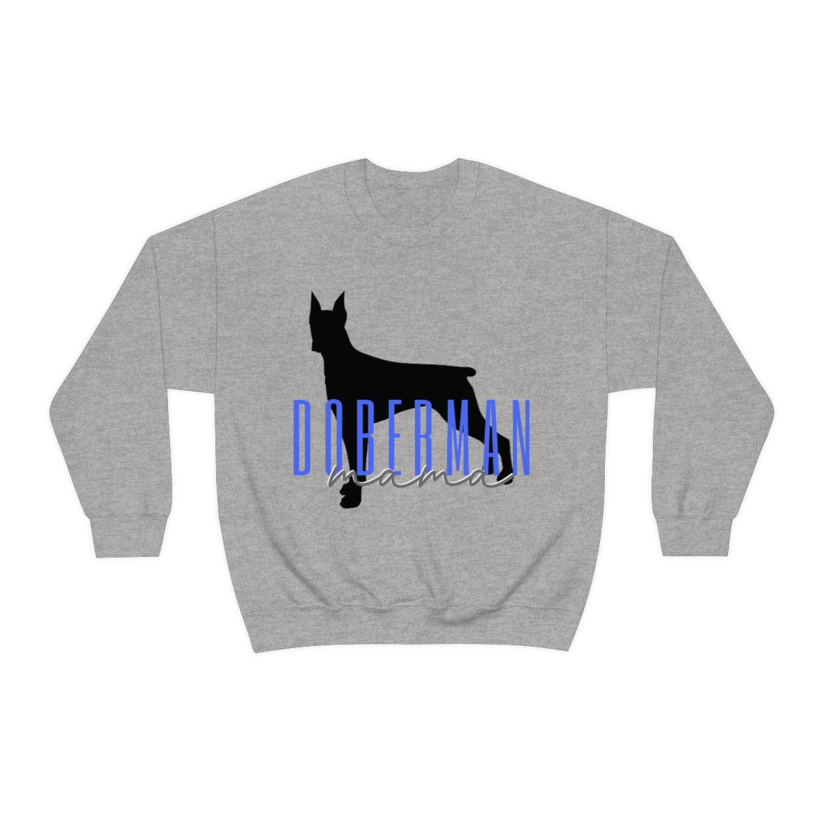 Doberman mama Crewneck Sweater - Customizable