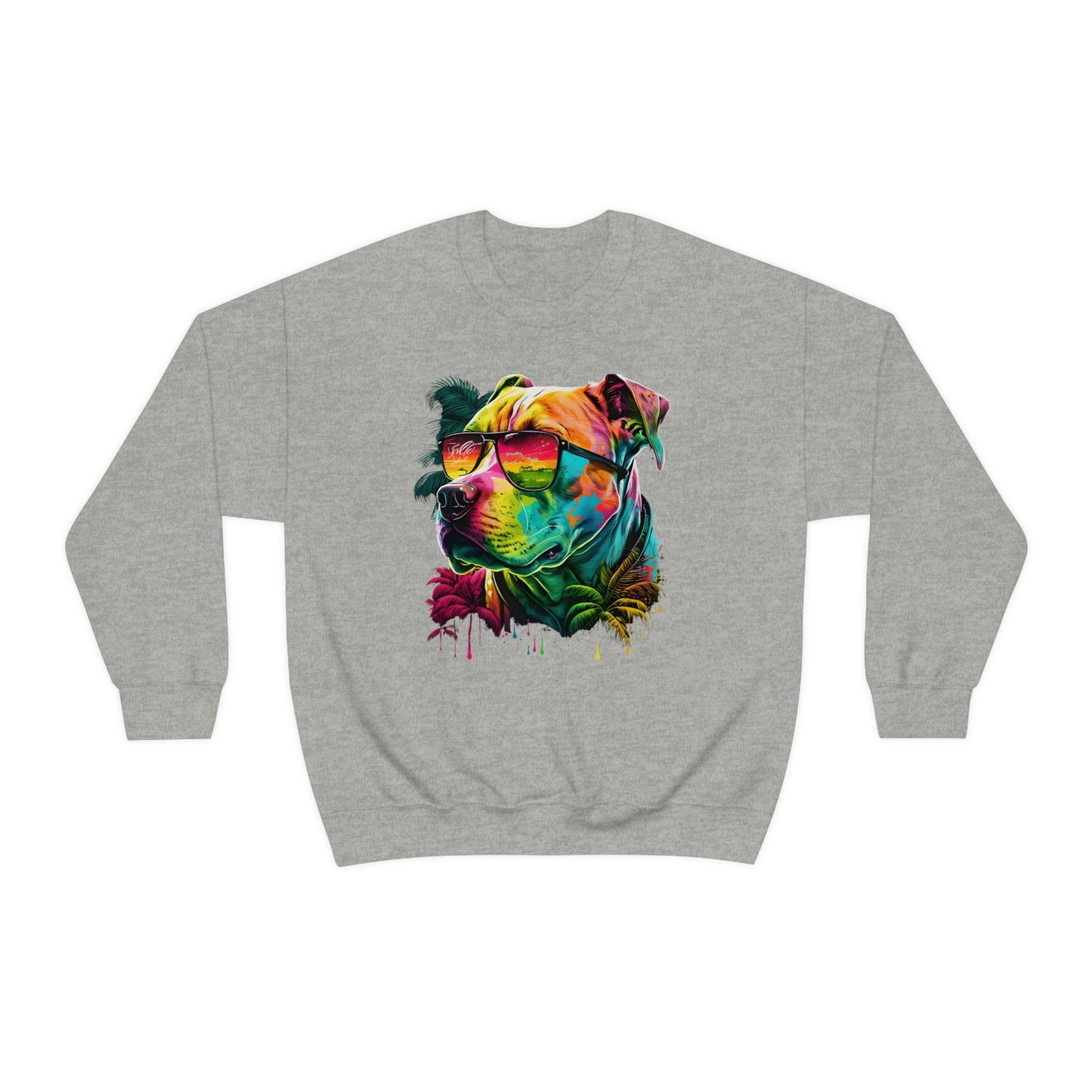 Tropical Pitbull Sweatshirt