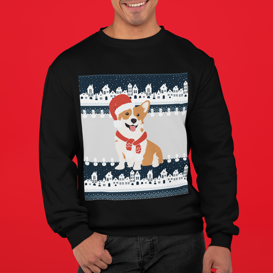 Corgi Ugly Christmas Sweater