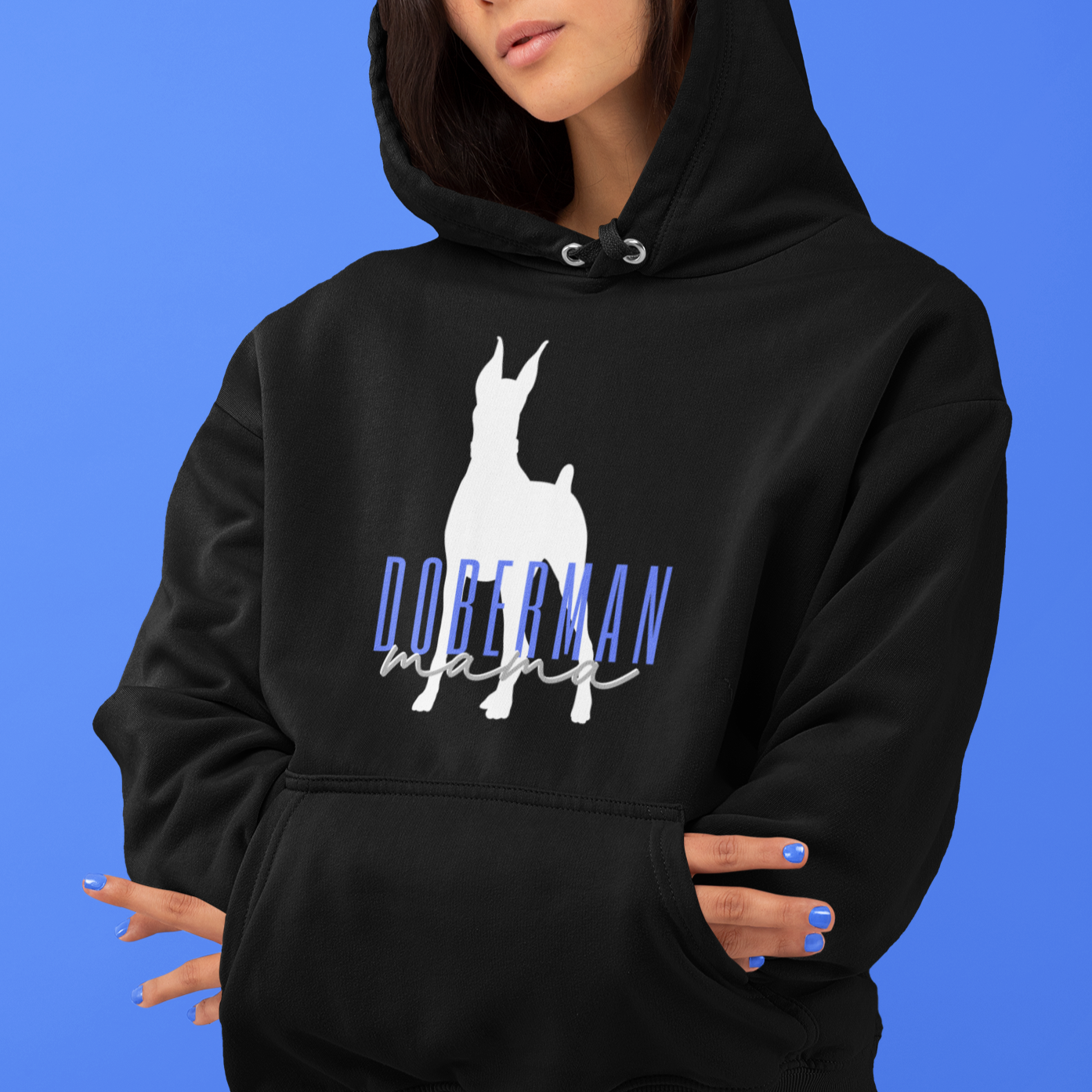 | Doberman mama Sweater | Doberman Mom Sweatshirt | Gift for Dobie mom | Gift for Doberman Pinscher Mama
