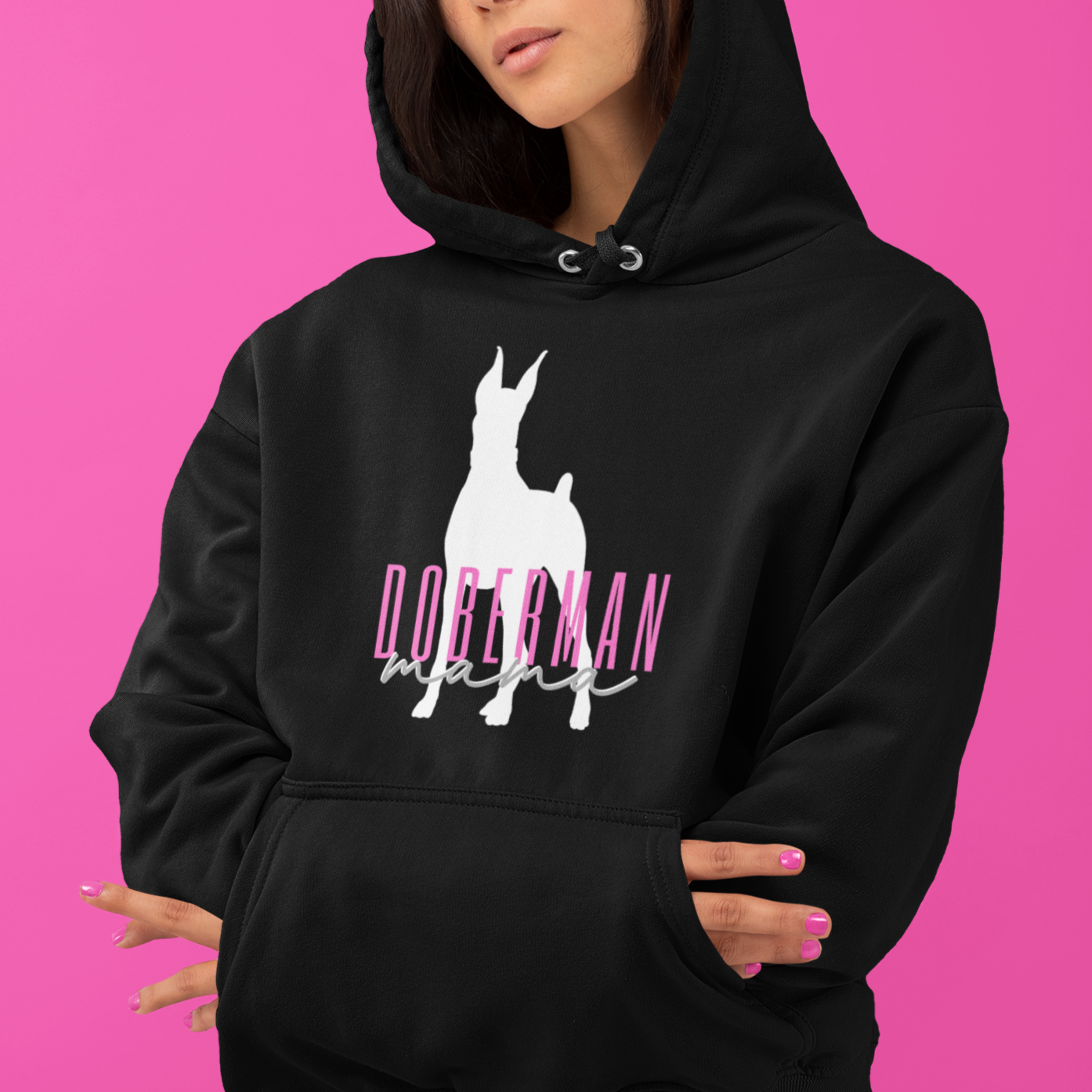  | Dooberman mama Sweater | Doberman Mom Sweatshirt | Gift for Dobie mom | Gift for Doberman Pinscher Mama