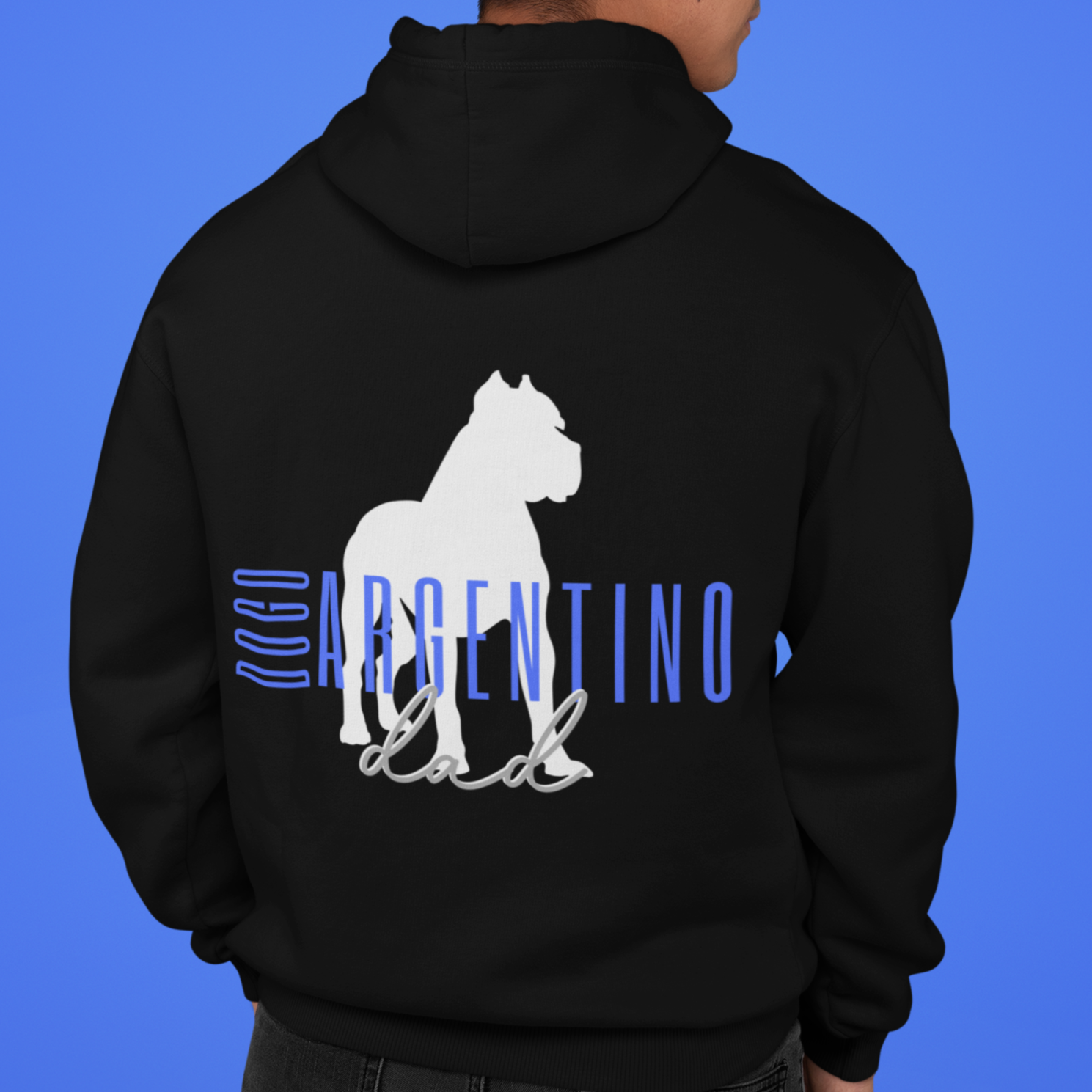 Dogo Dad Sweater | Dogo Argentino Dad Sweatshirt | Gift for Dogo Argentino Dad | Argentinian Mastiff Dad Gift