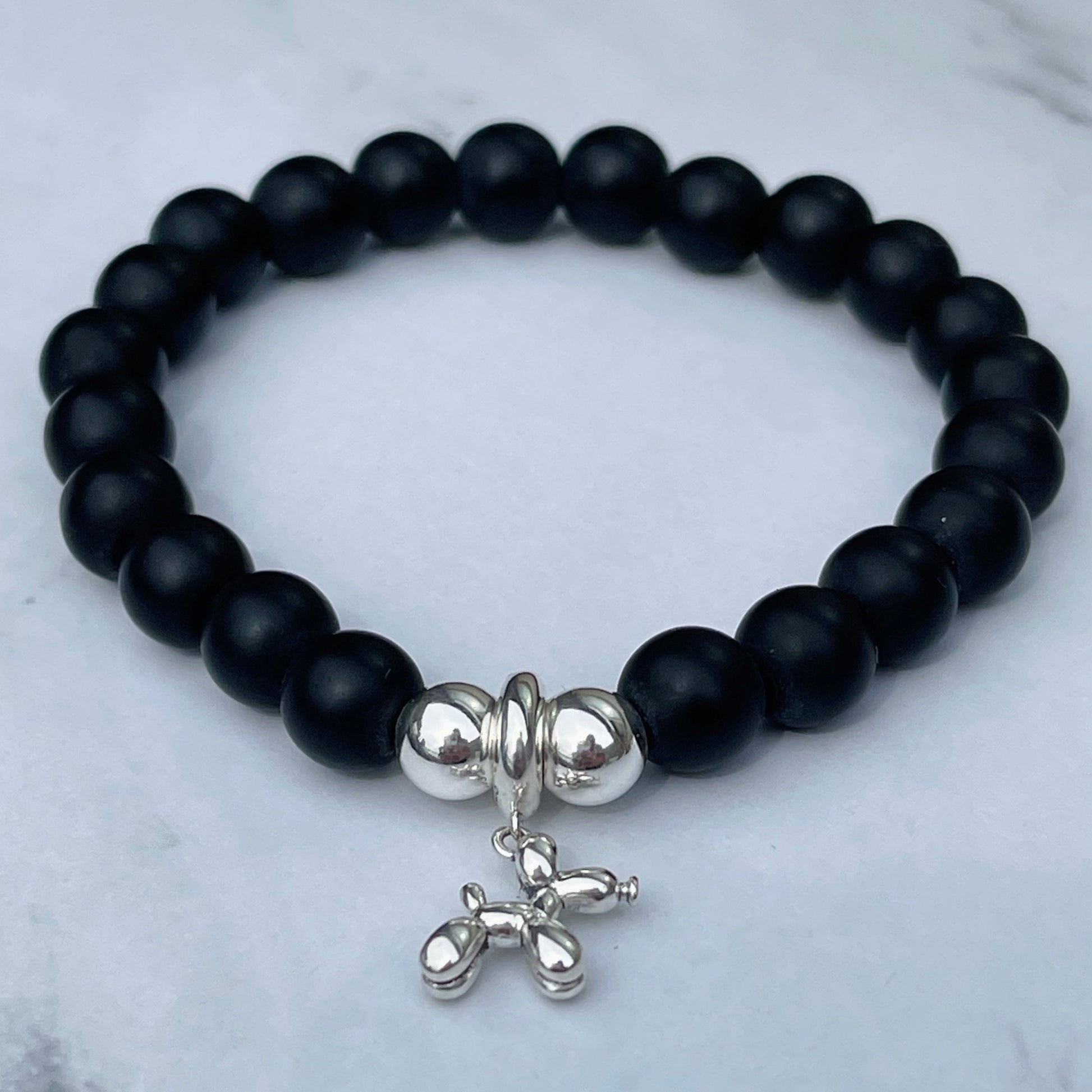 pet memorial jewlery,dog name bracelet,name stone bracelet,custom bead name,custom dog name,dog bone bracelet,pet lover gift,dog lover gift,pet loss bracelet,memorial gift idea,personalized dog,passed away dog,dog remembered