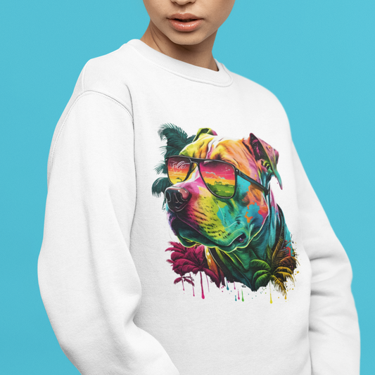 | Gift For Pitbull Mom | Pitbull Lover | Dog Mama Sweater | Gift For Pitbull Dad | Pitbull Mom Dad Gift