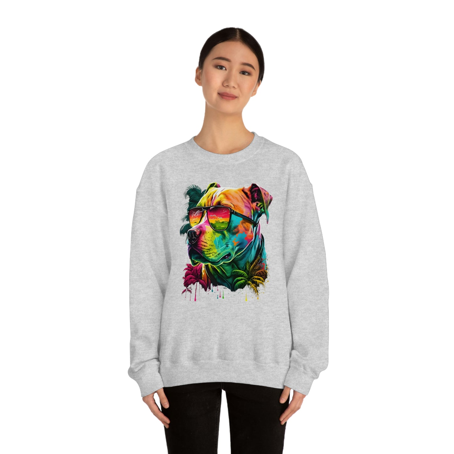 Tropical Pitbull Sweatshirt