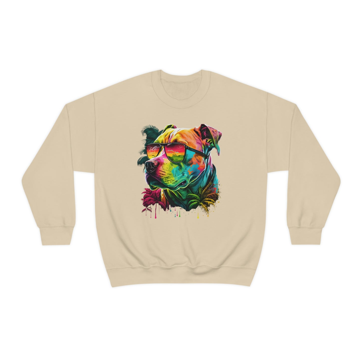 Tropical Pitbull Sweatshirt
