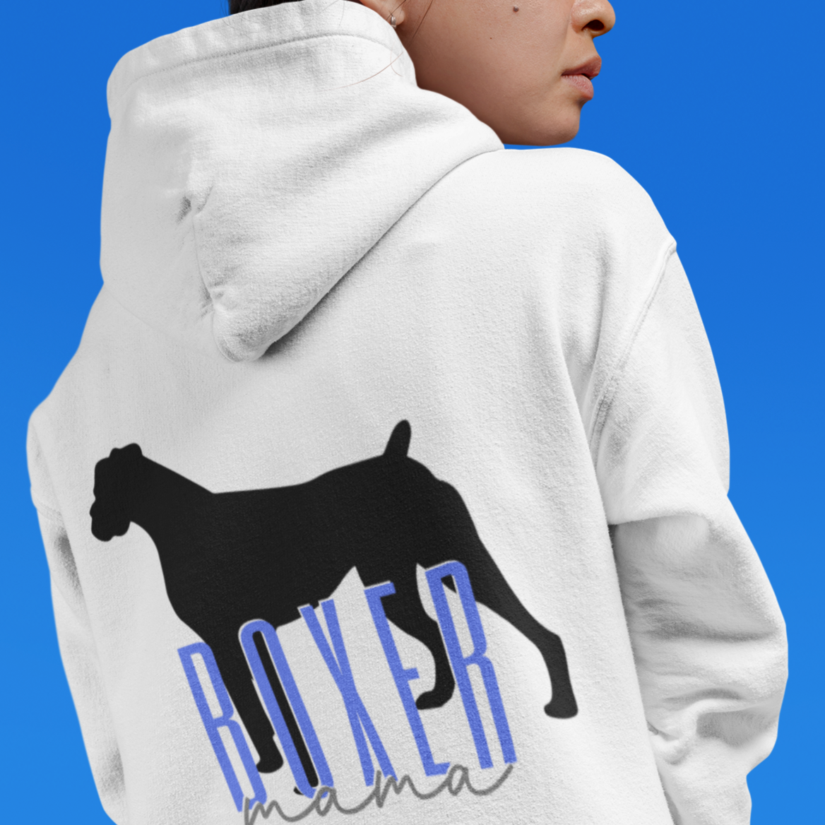 Boxer Mama Hoodie | Boxer Sweatshirt | Boxer Shirt | Boxer Mom | Boxer Dad | Dog mom Gift | Gift For Boxer Mama | Gift For Boxer Mom