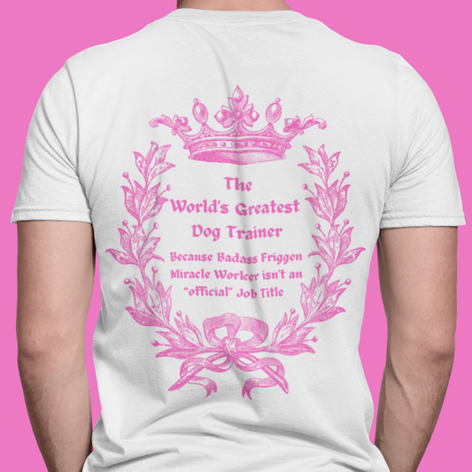 | Dog Lover T | Dog Trainer Gift | Dog Trainer Tee | Dog Tee | Dog Training Shirt | Dog Trainer Thanks