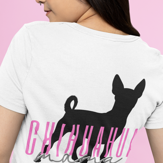  | Chihuahua Mom T-Shirt | Gift For Chihuahua Mom | Gift for Chihuahua Mama | Chihuahua Shirt | Custom Dog Mom