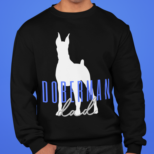 | Custom Holiday Gift For Doberman dad | Custom Dobie dad | Personalized Doberman dad Gift | Doberman Gift