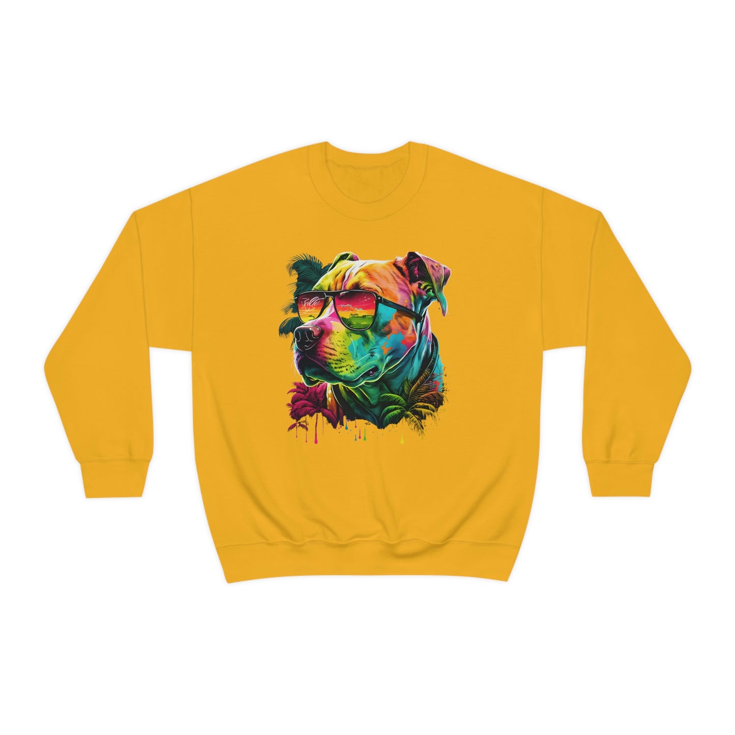 Tropical Pitbull Sweatshirt