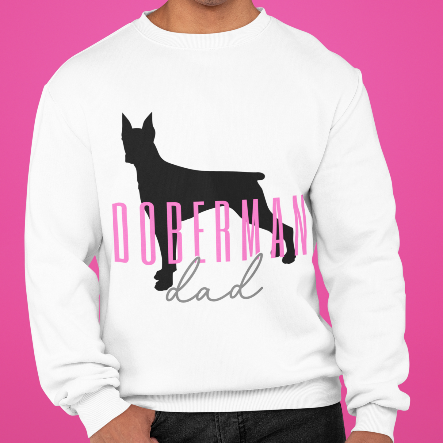  | Custom Holiday Gift For Doberman dad | Custom Dobie dad | Personalized Doberman dad Gift | Dobie Gift