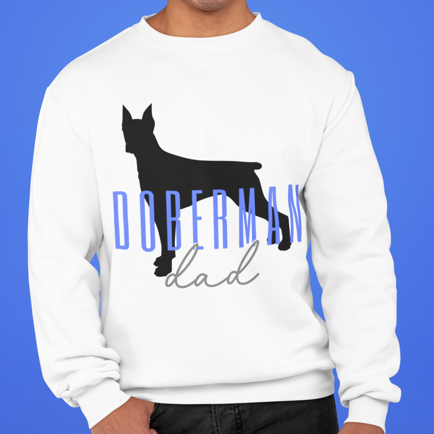 | Custom Holiday Gift For Doberman dad | Custom Dobie dad | Personalized Doberman dad Gift | Dobie Gift