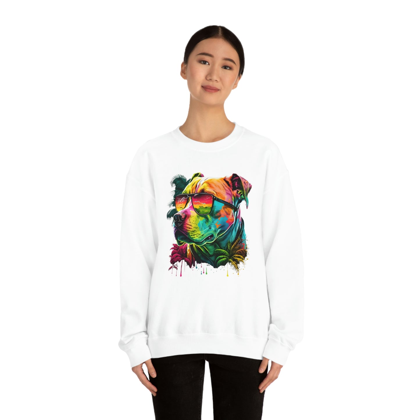 Tropical Pitbull Sweatshirt