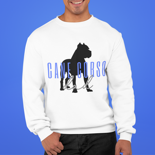Cane Corso DAD Crewneck Sweatshirt - Customizable - Shop 4 A Cause